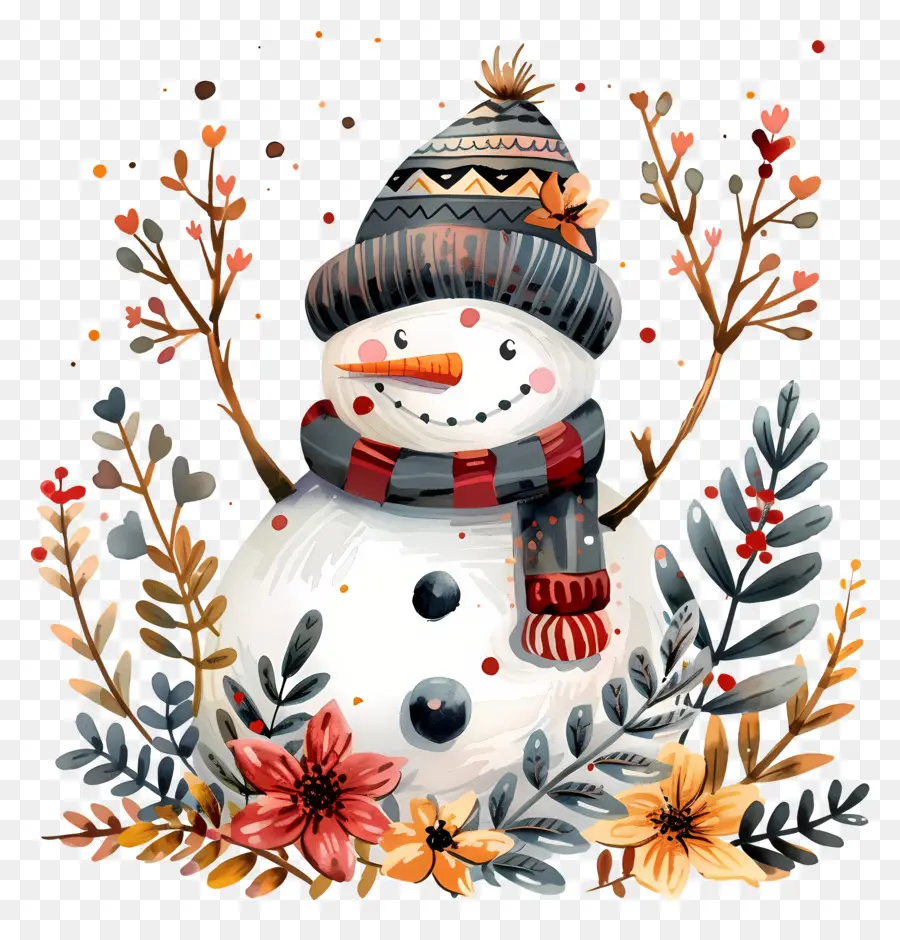 Muñeco De Nieve，Invierno PNG