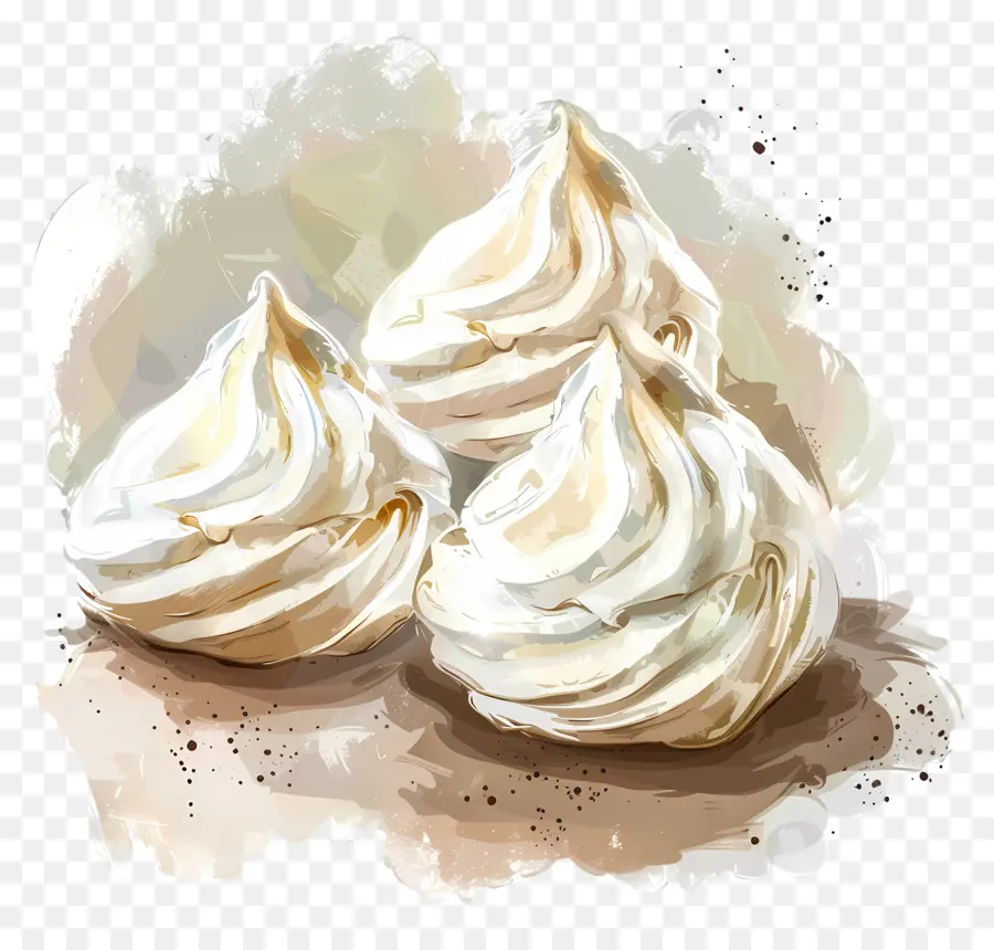 Merengue，Pintura A La Acuarela PNG