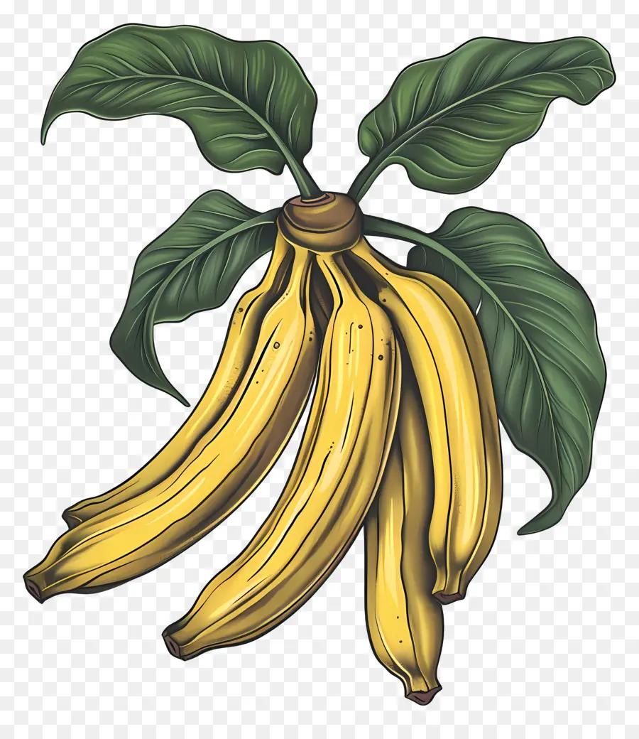 Plátano，El Banano PNG