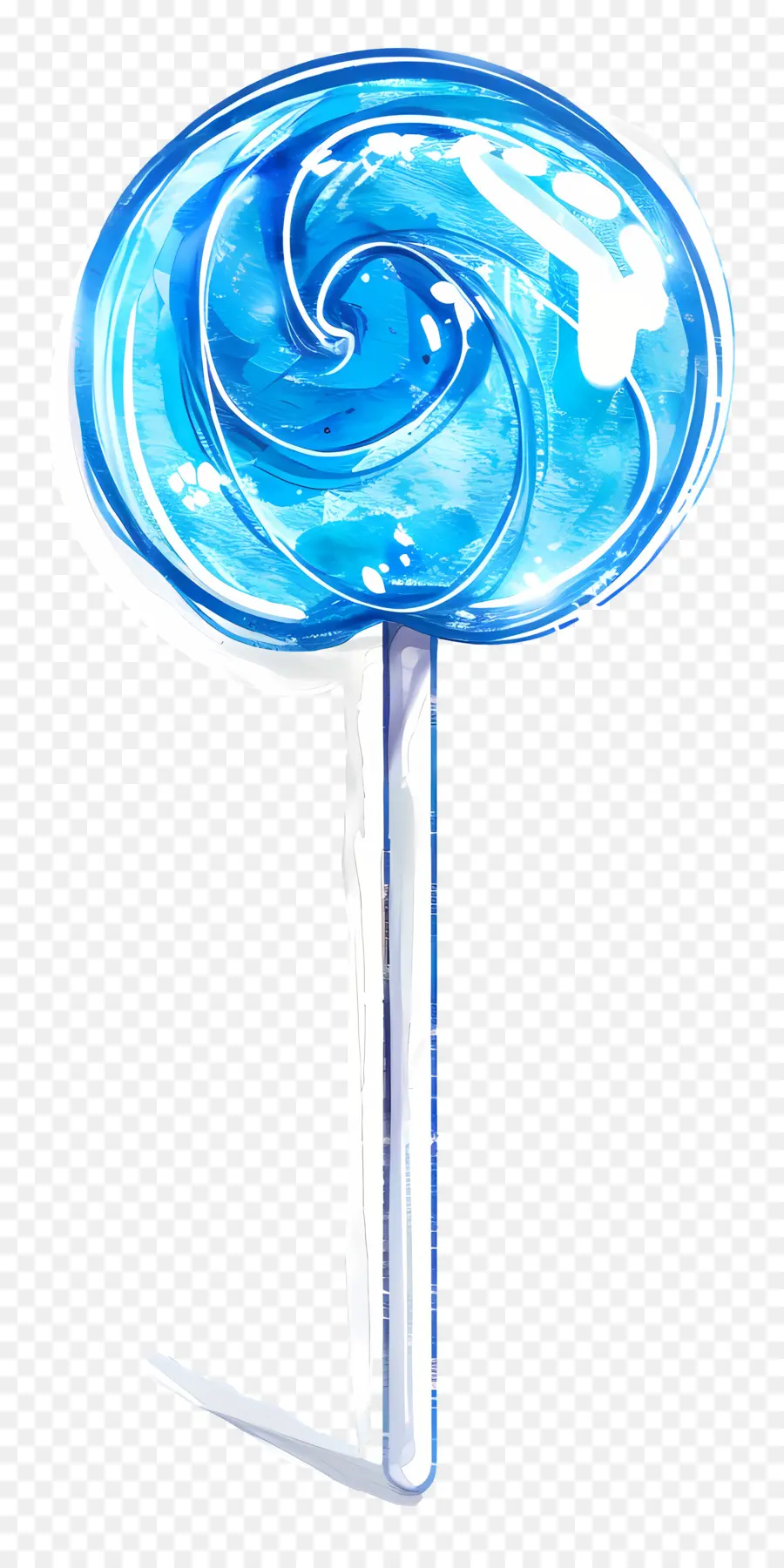 Azul Lollipop，Diseño De La Onda De PNG