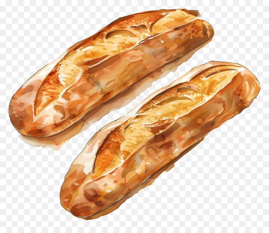 Baguette，Queso PNG