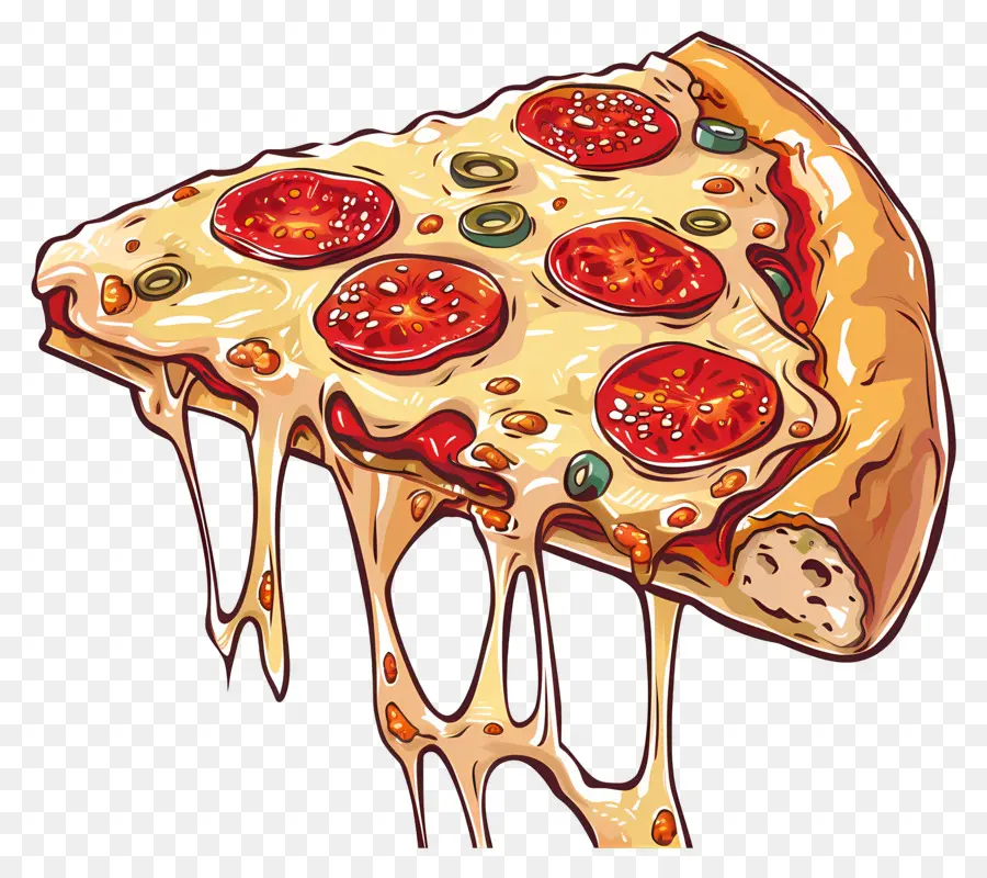 Pizza，Rebanada De Pizza PNG