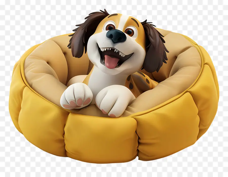 La Cama Del Perro，Perro De Dibujos Animados PNG