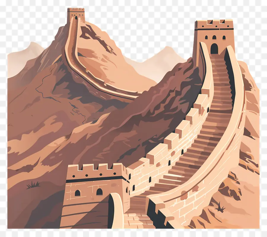 Muralla Grande China，Gran Muralla PNG