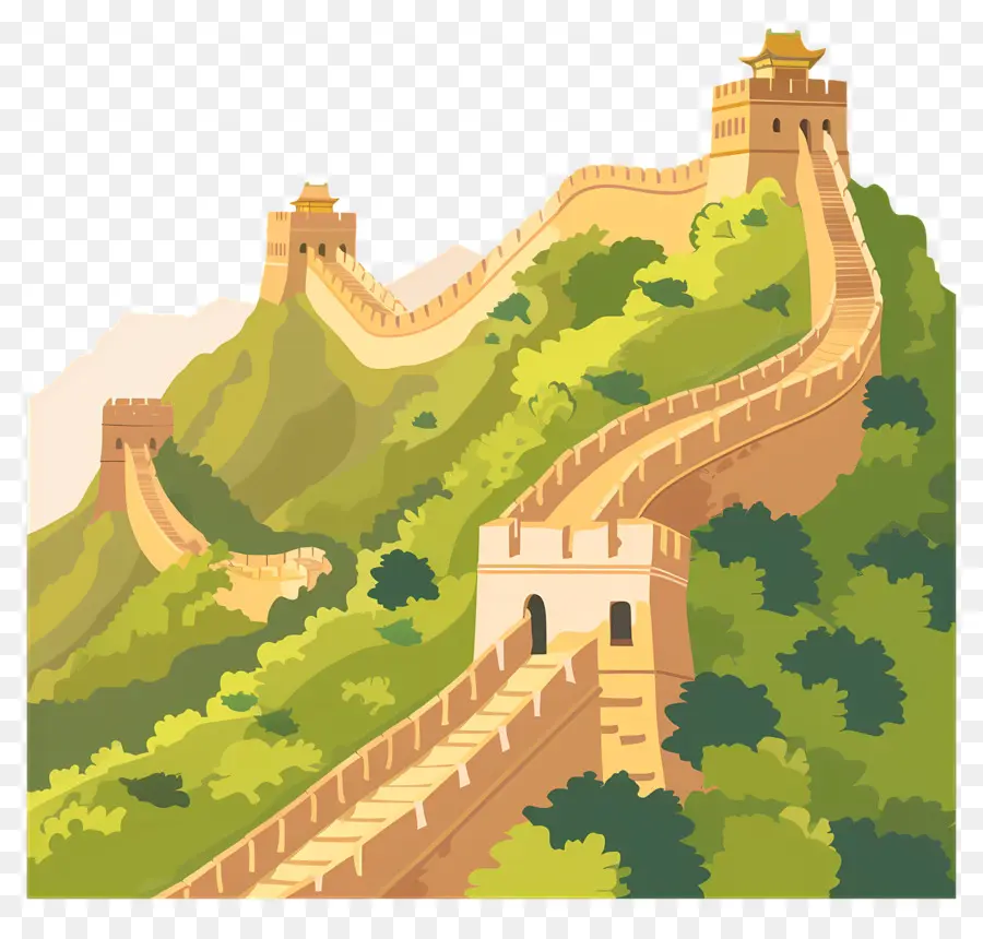 La Gran Muralla De China，Escaleras PNG