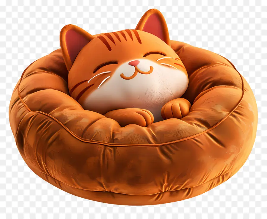 Cama Para Gatos，Gato Naranja PNG