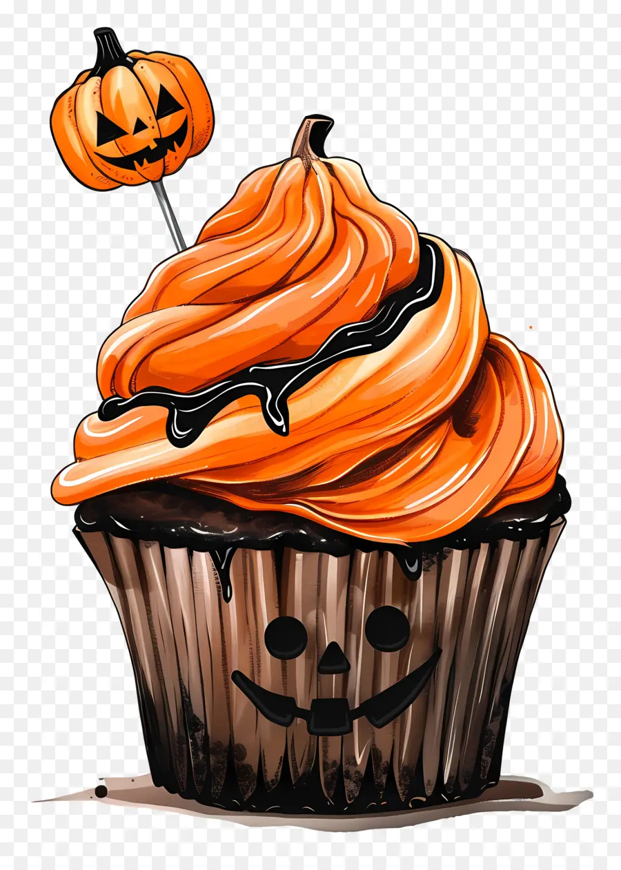 Halloween Cupcake，Magdalena PNG