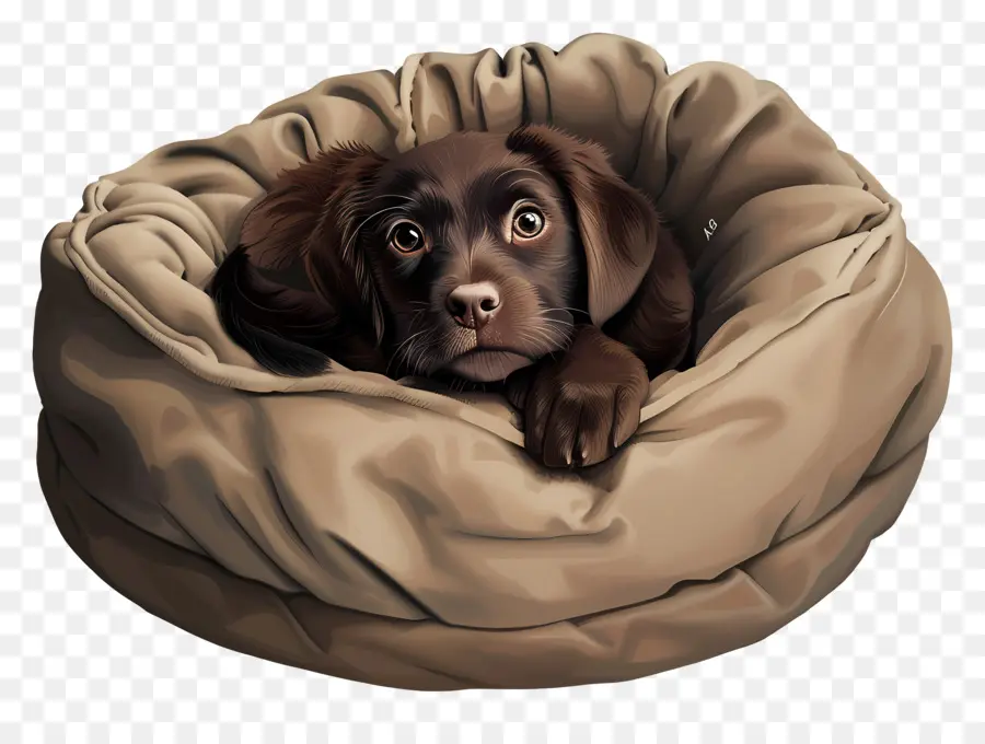 La Cama Del Perro，Marrón Del Perro PNG