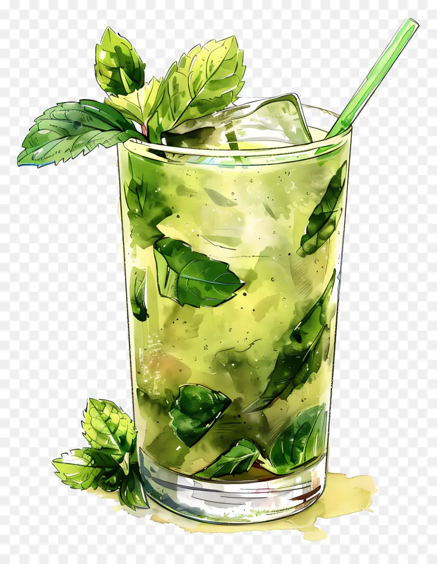 Mojito，Bebida Tropical PNG