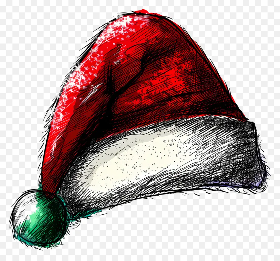 Sombrero De Navidad，Sombrero De Santa PNG