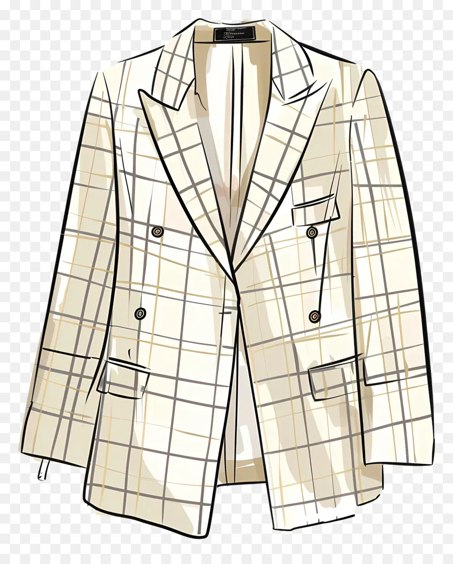 Chaqueta，Traje Beige PNG