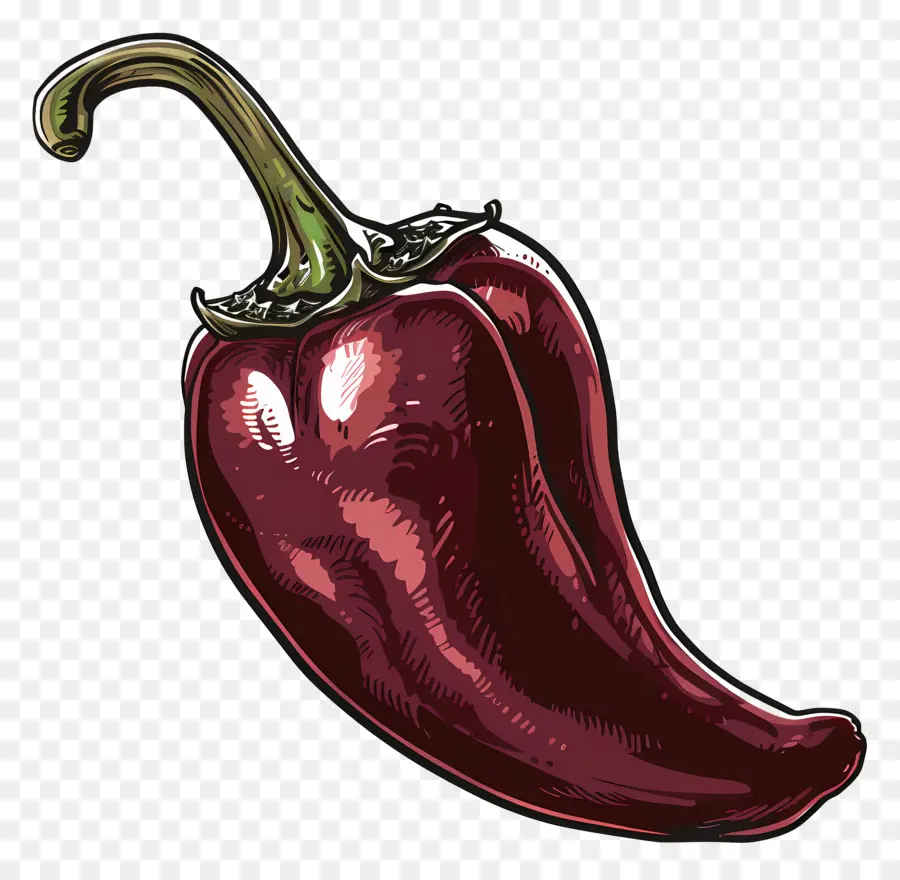 Ancho Pepper，Red Bell Pepper PNG