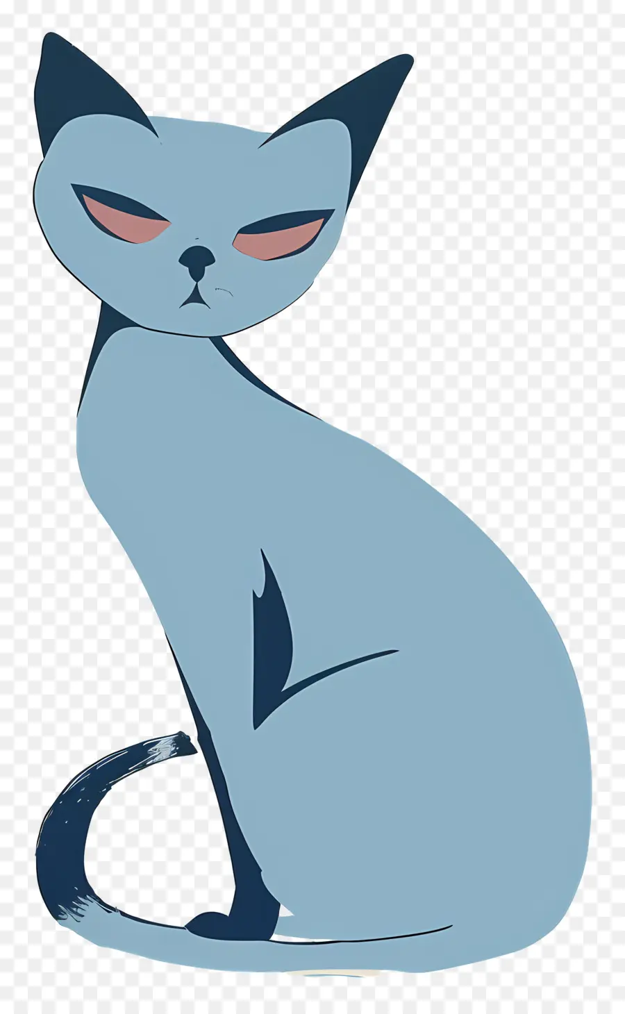 Gato，Gato Azul PNG