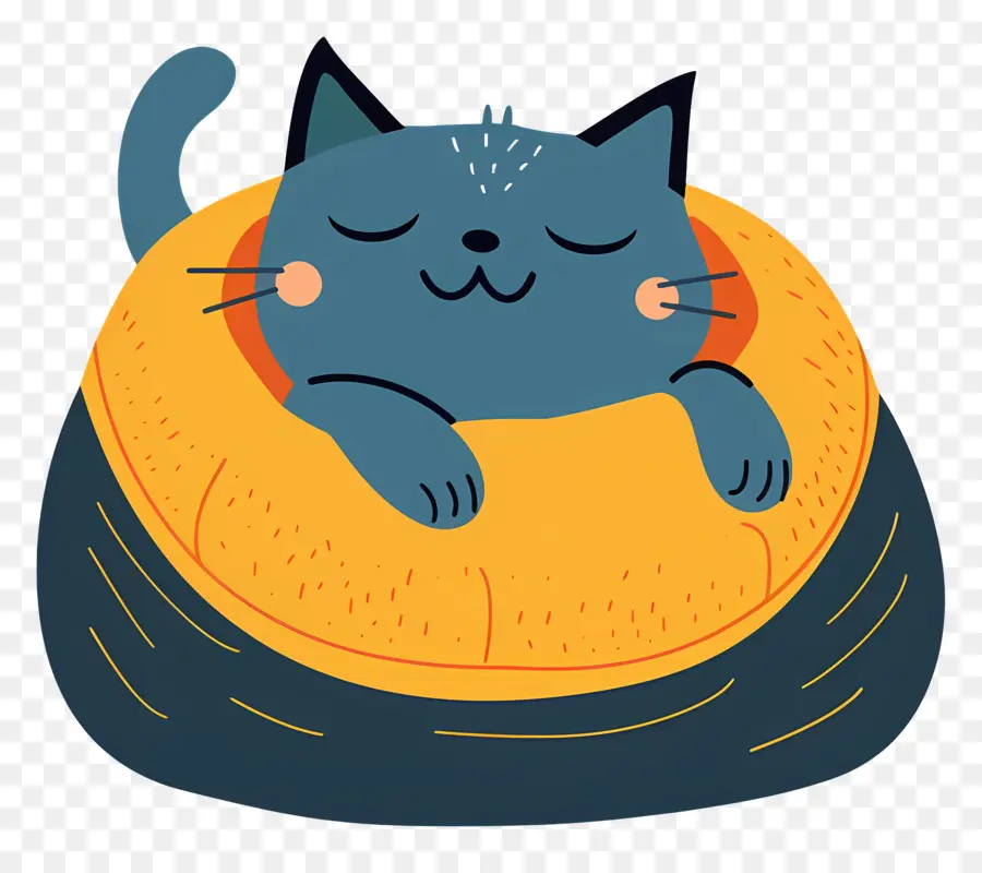 Cama De Gato，Gato Azul PNG