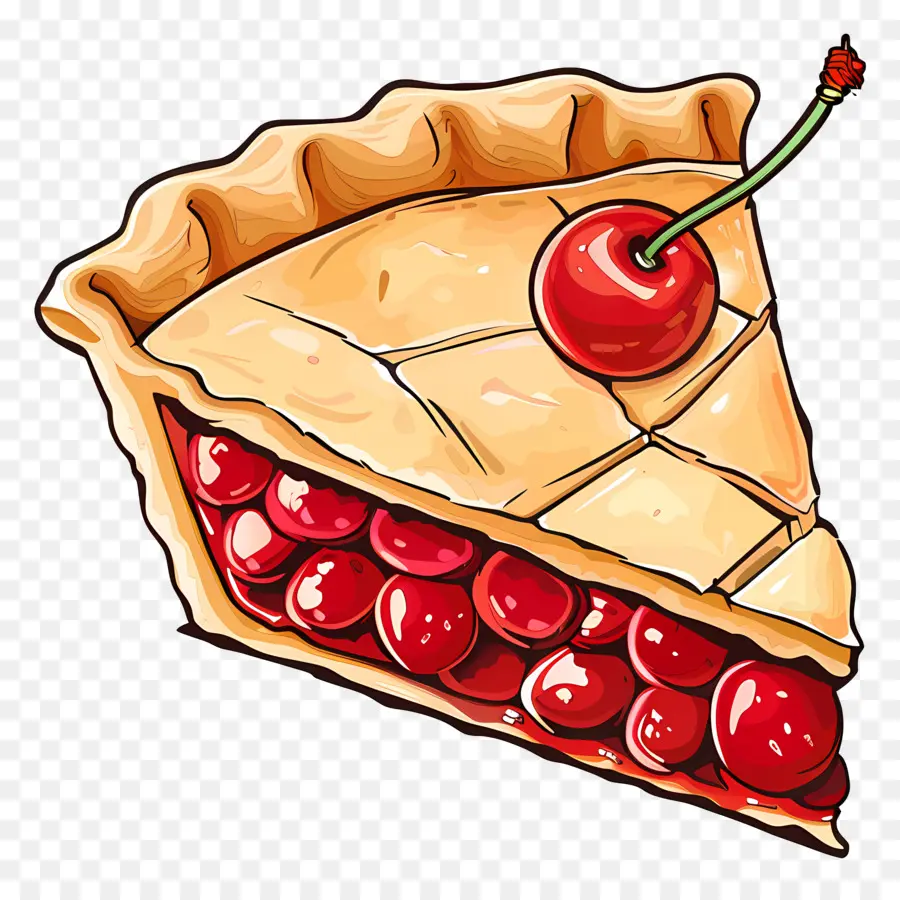 Pastel De Cerezas，Pastel De Cereza PNG