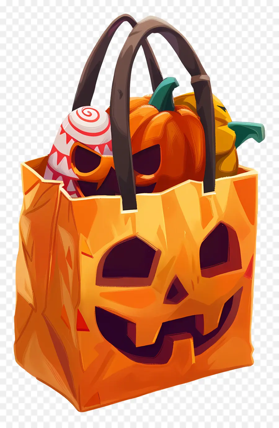 Bolso，Decoraciones De Halloween PNG