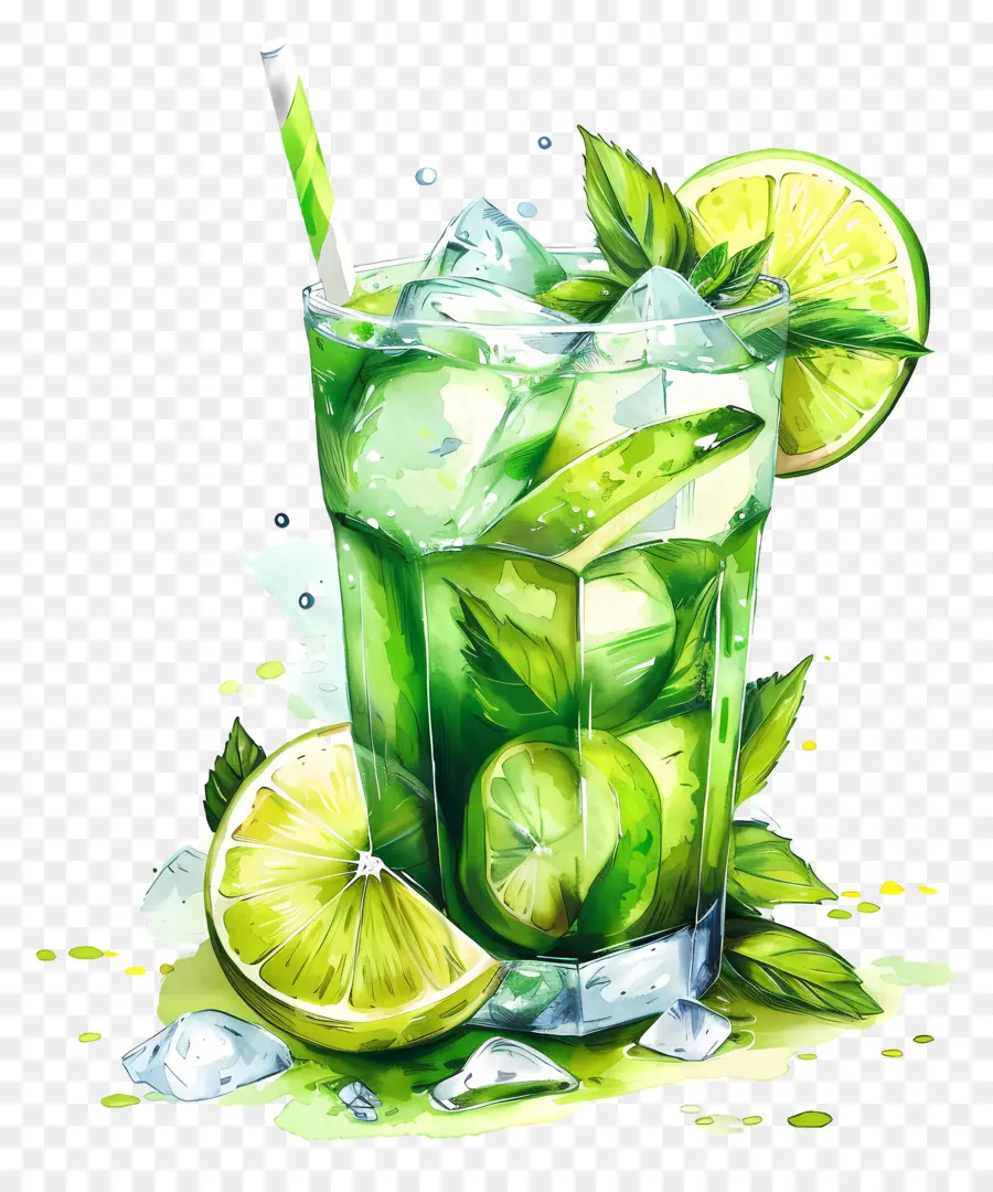 Mojito，Limonada De Menta PNG