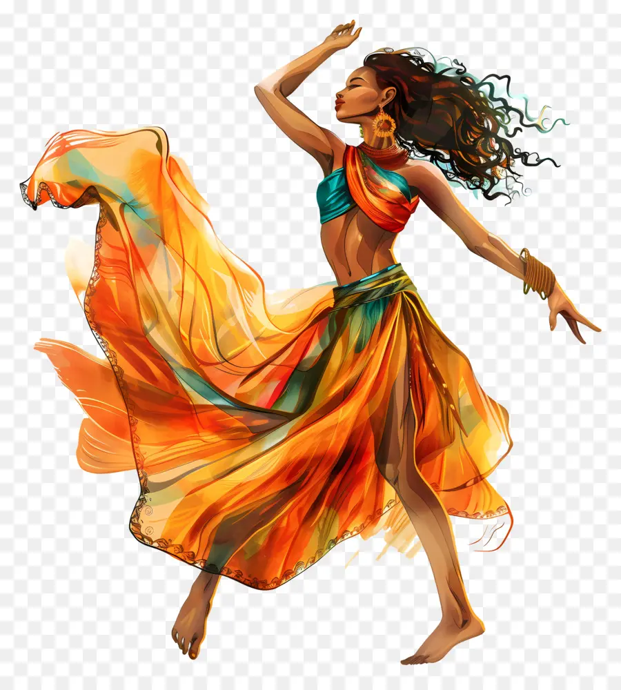 El Baile De Mujer，La Danza PNG