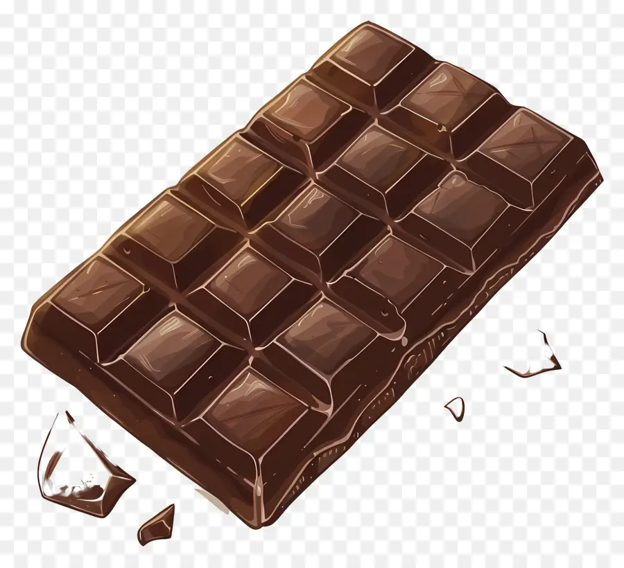 Barra De Chocolate，Chocolate PNG