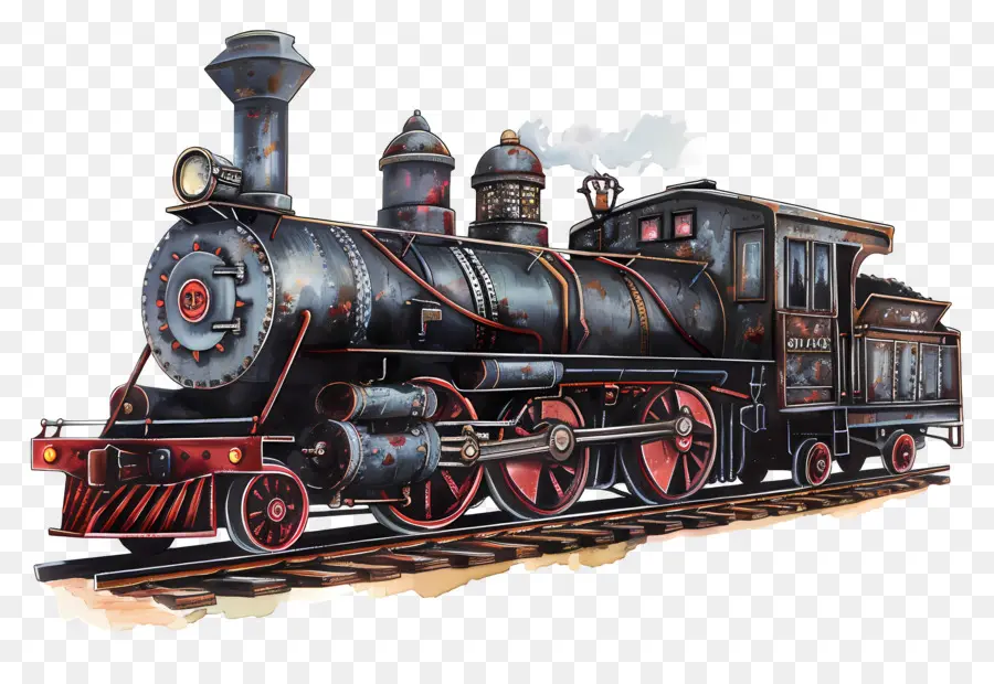 Tren，Locomotora De Vapor PNG