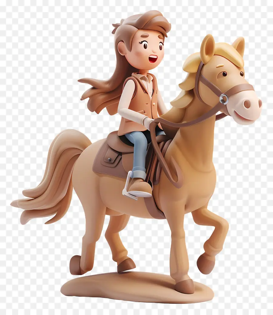 Equitación，Personaje De Dibujos Animados PNG