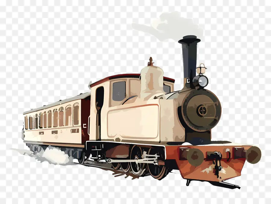 Tren，El Tren De Vapor PNG