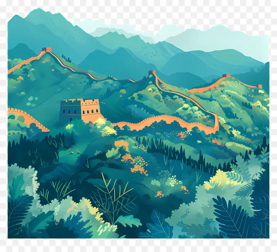La Gran Muralla De China，Cordillera PNG