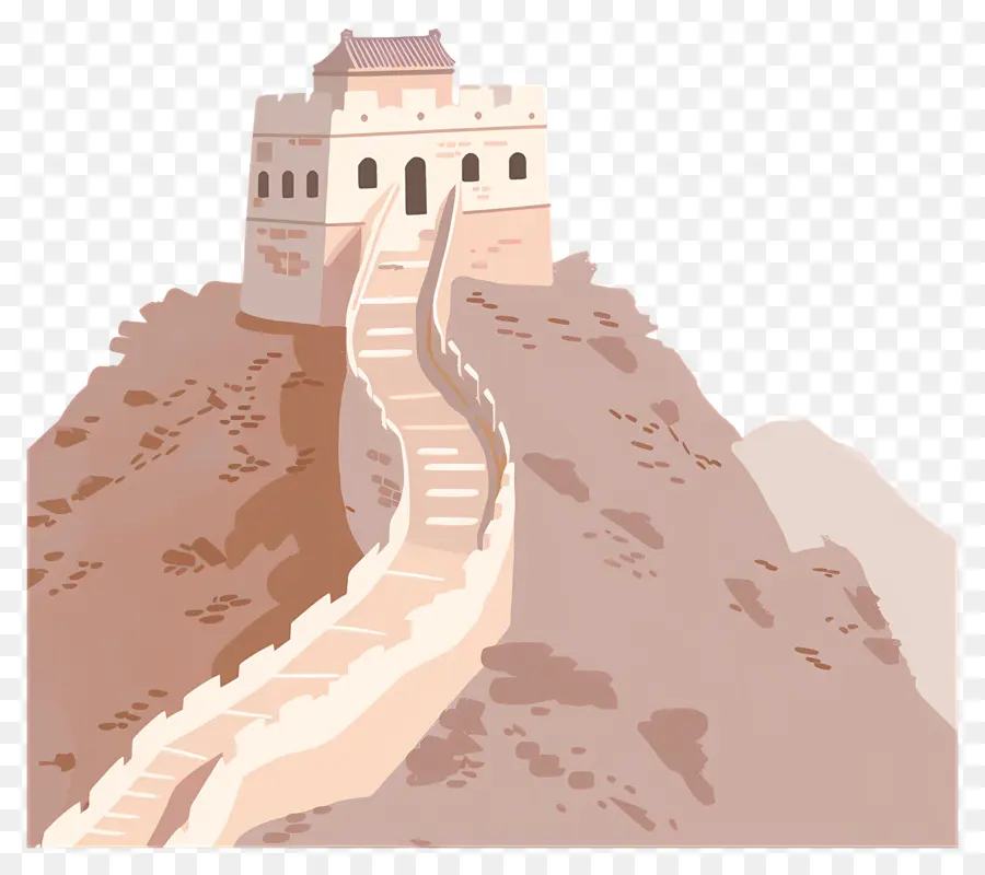 La Gran Muralla De China，La Montaña PNG