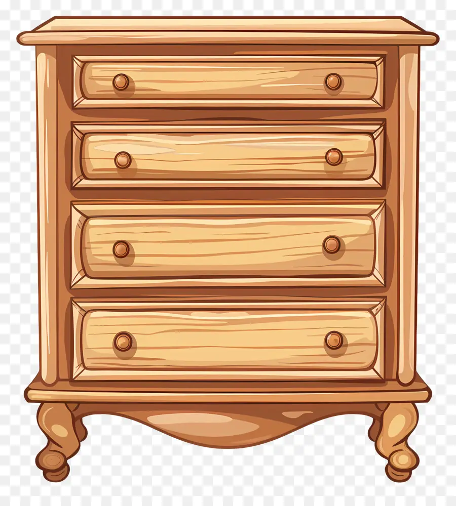 Dresser，Cajones De Madera PNG