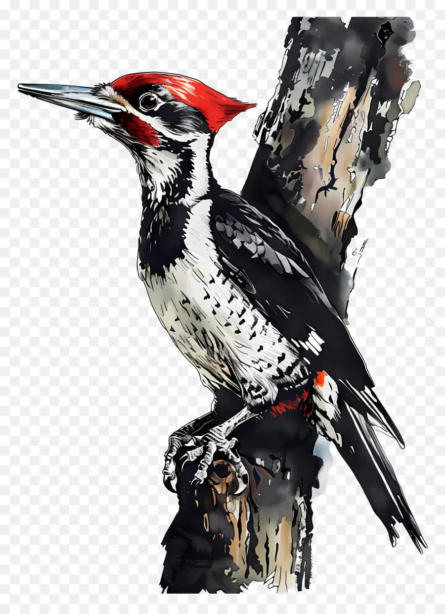 Pájaro Carpintero，Pájaro PNG