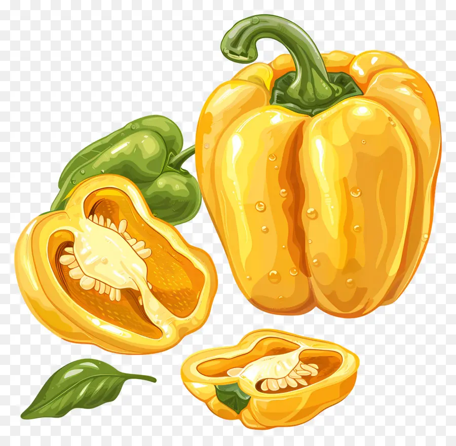 Pimiento，Pimiento Amarillo PNG