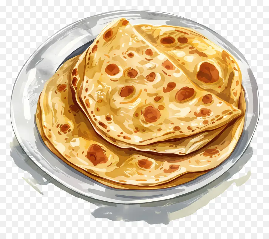 Chapati，Panqueques PNG