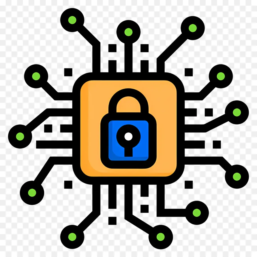 La Ciberseguridad，Candado De Seguridad PNG