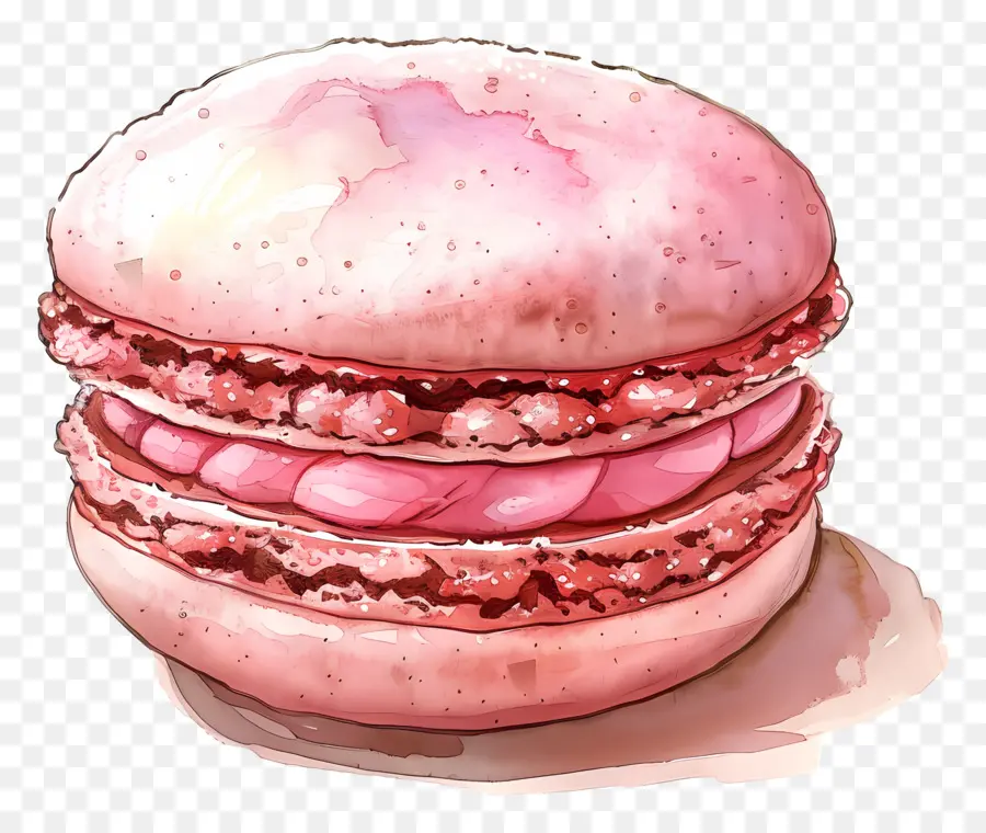 Macaron，Rosa Macaron PNG