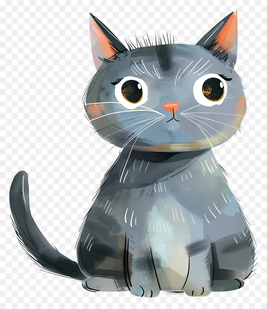 Gato De Dibujos Animados，Gato PNG