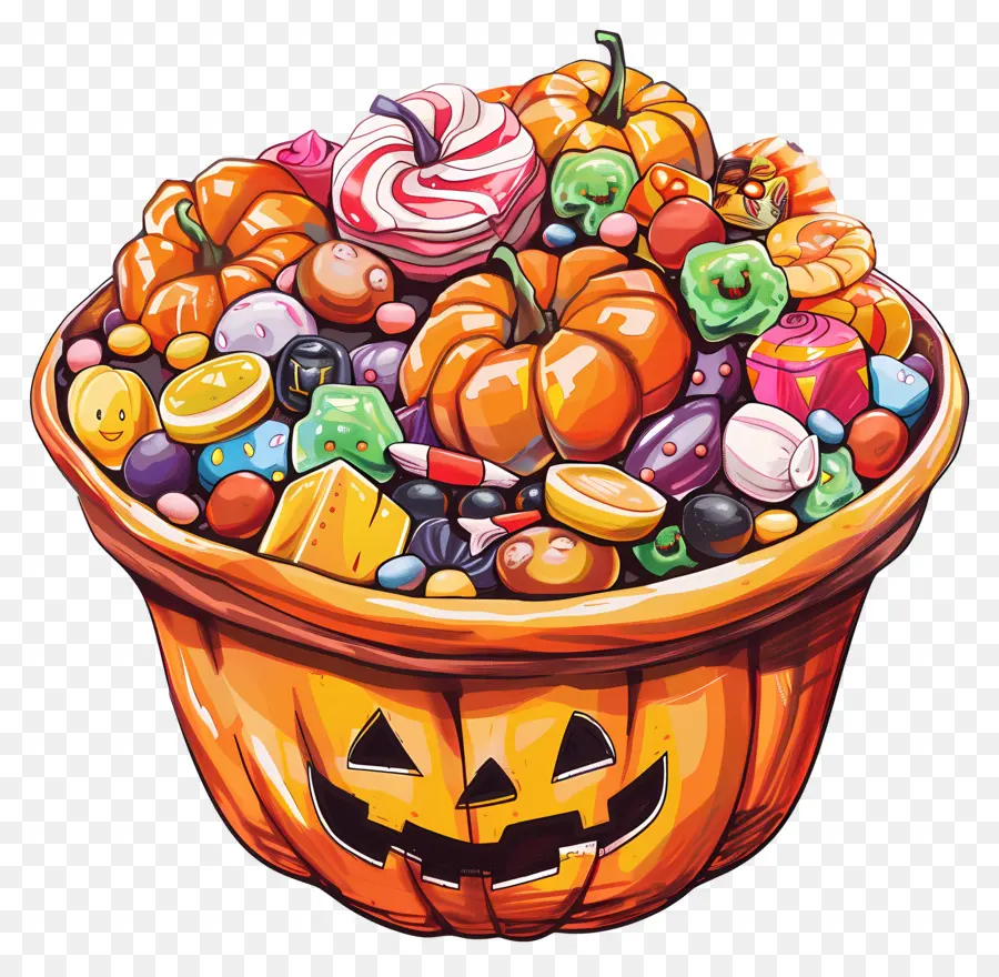 Tazón Caramelo，Halloween PNG