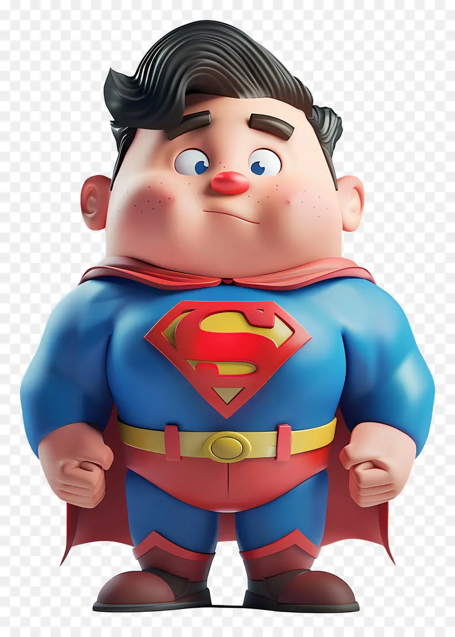 3d De Dibujos Animados，Gordito PNG