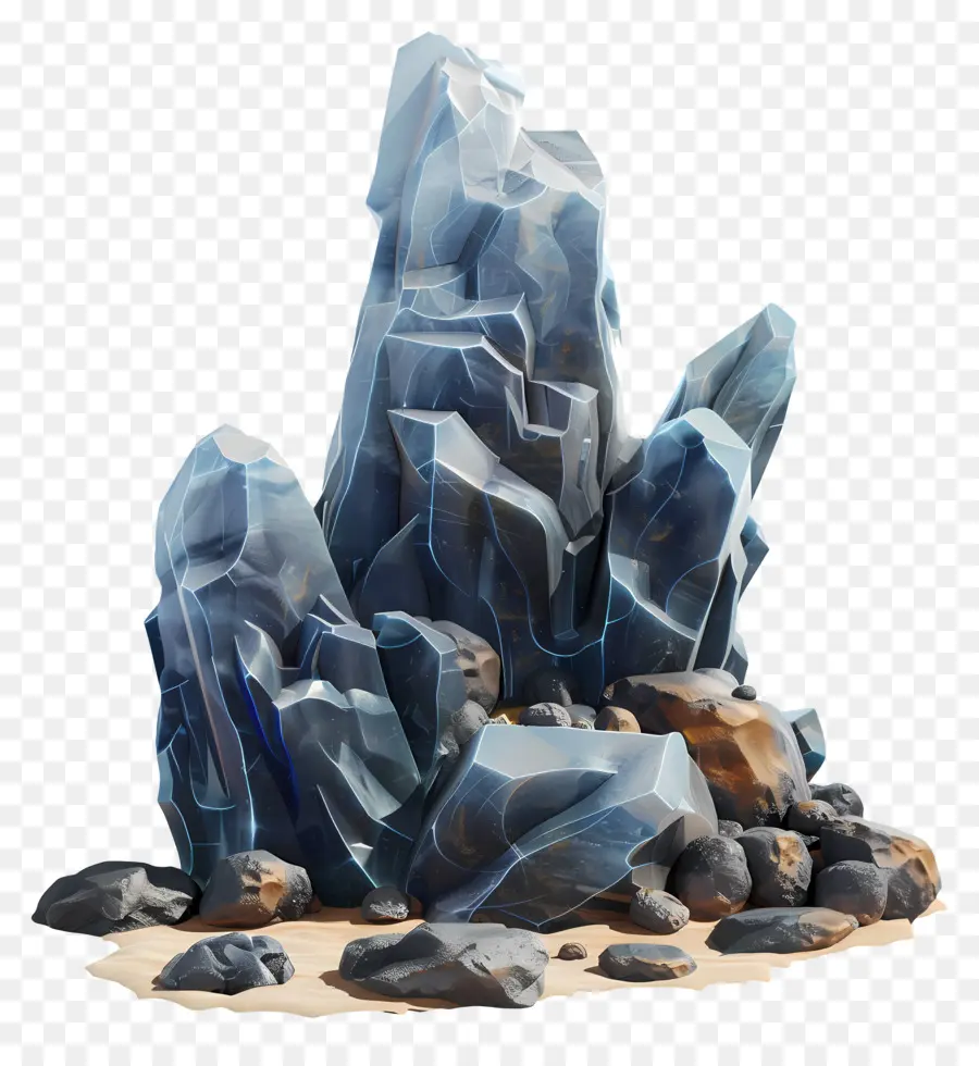 Rocas Del Mar，Rocas De Cristal PNG