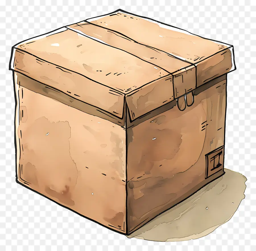 Caja De Envío，Caja De Regalo PNG