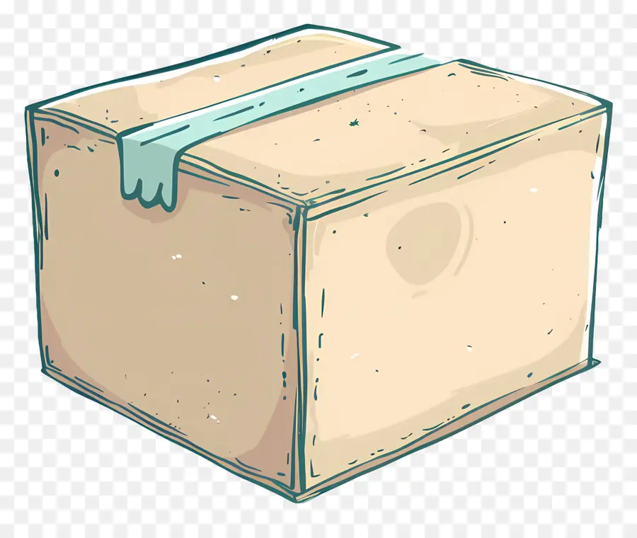 Caja De Envío，Caja De Cartón PNG