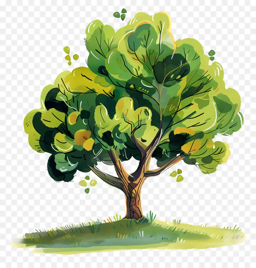 Dibujos Animados De árbol，Árbol PNG