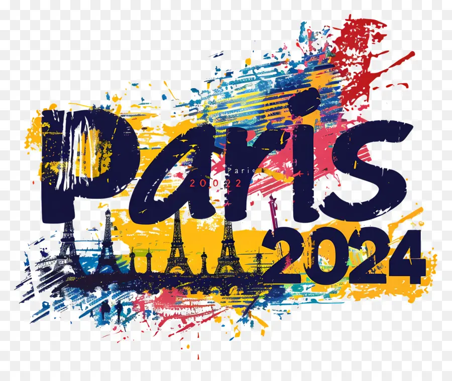 París 2024，Pinceladas PNG
