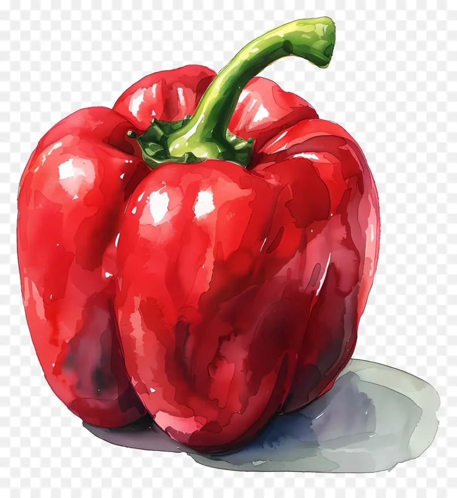 Pimiento Morrón，Pimiento Rojo PNG