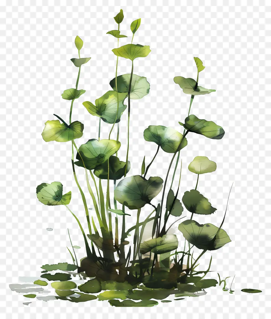 Planta Acuática，Las Flores De Loto PNG