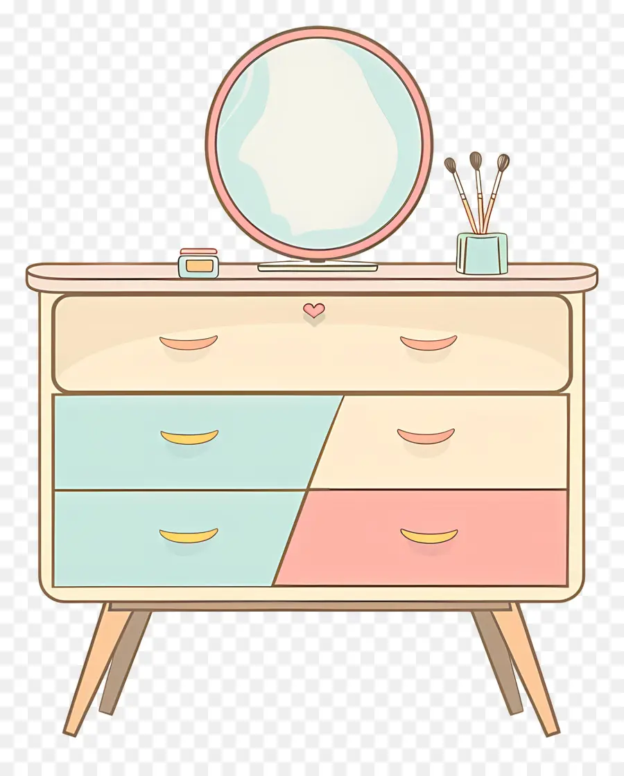 Dresser，Tocador PNG