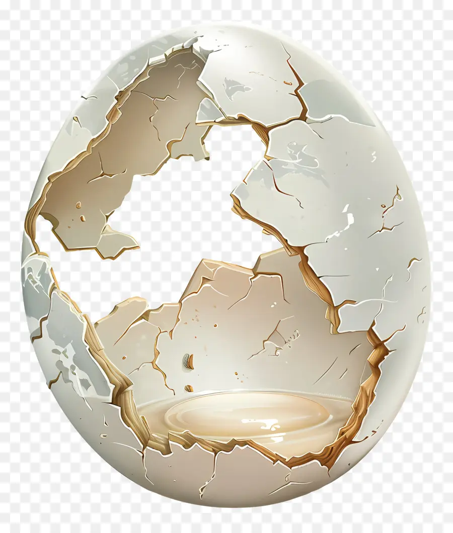 Huevo Roto，La Cáscara De Huevo PNG