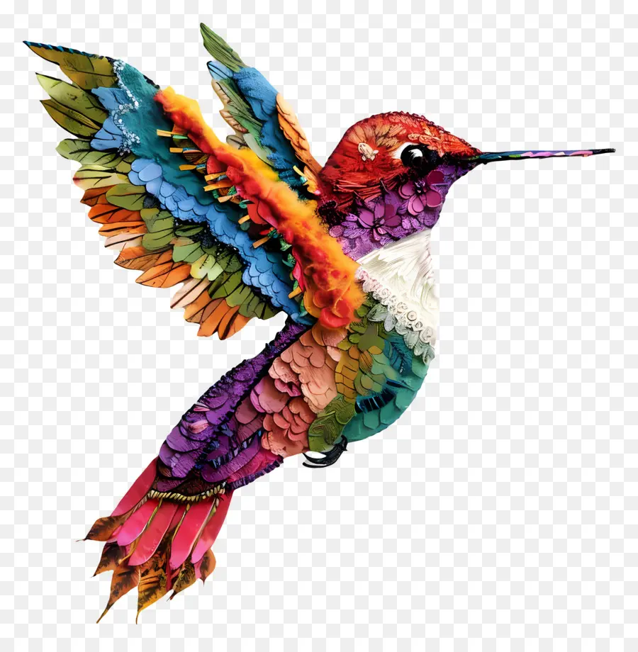 Colibrí，Colorido PNG