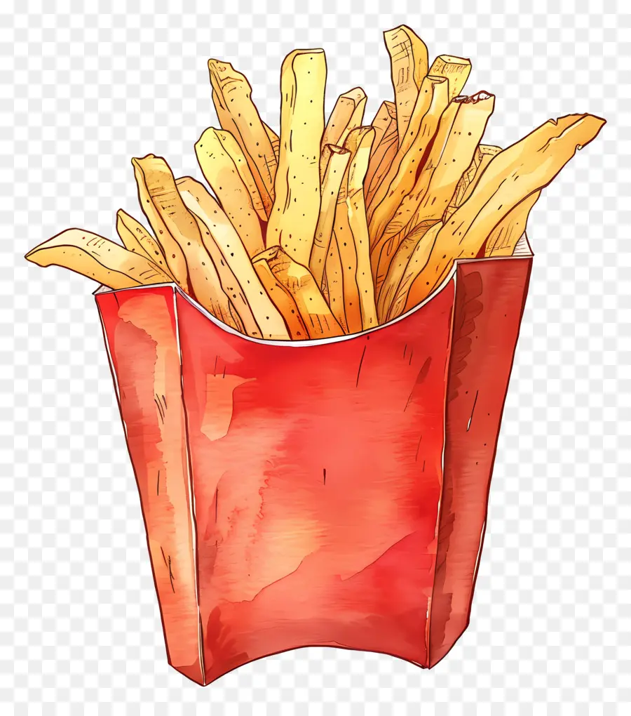 Papas Fritas，Bocadillo PNG