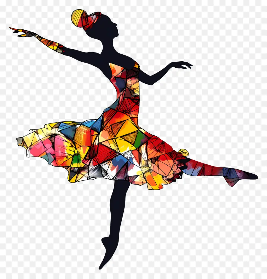 La Bailarina，Silueta Bailarina PNG