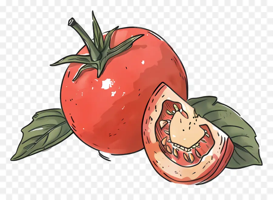 Tomate，Pintura PNG